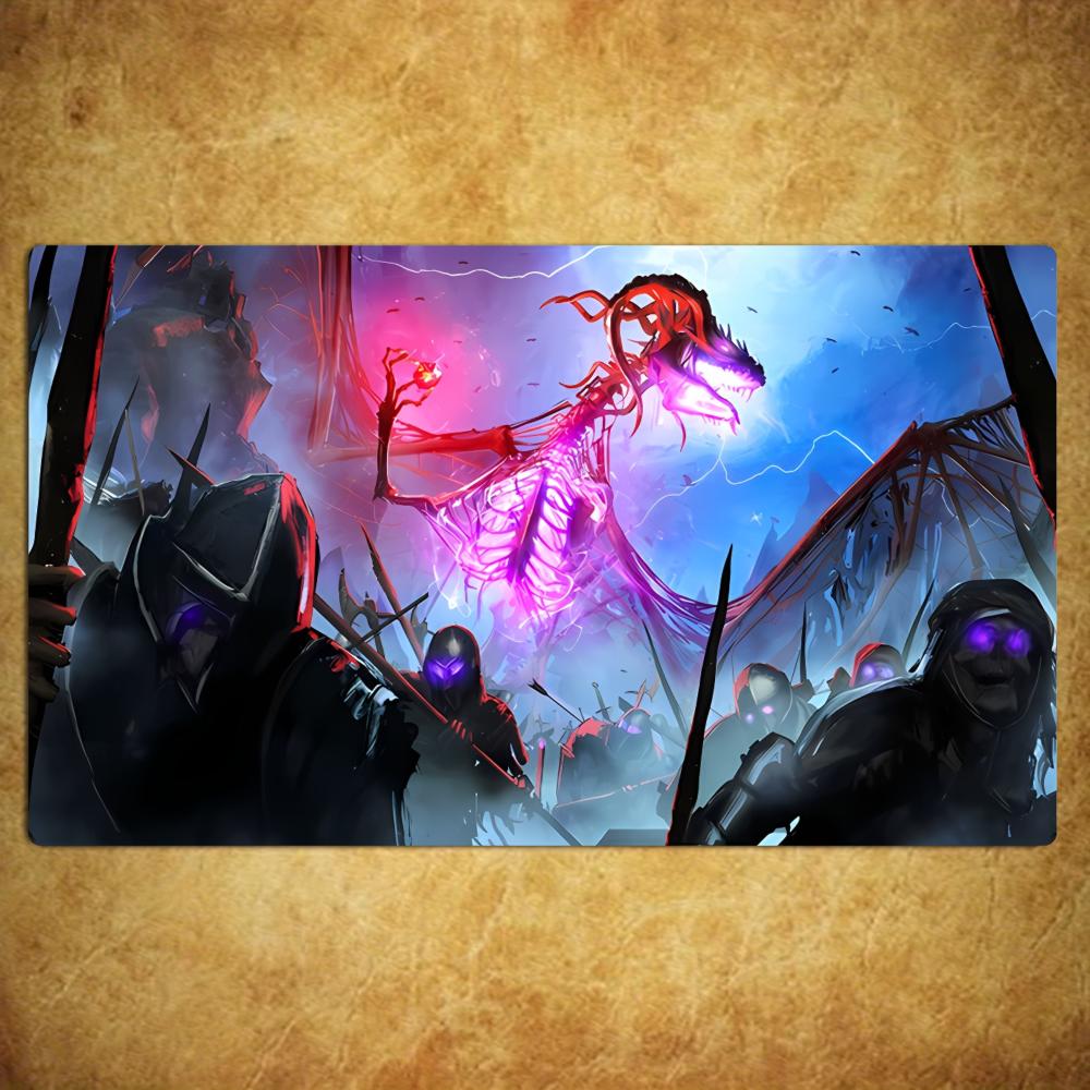 Red Wing Fire Dragon Магическая Карточная Игровая Подложка TCG Playmat Противоскользящая Основа Игровая Подложка для Сбора Игр Подложка для Настольных Игр для TCG