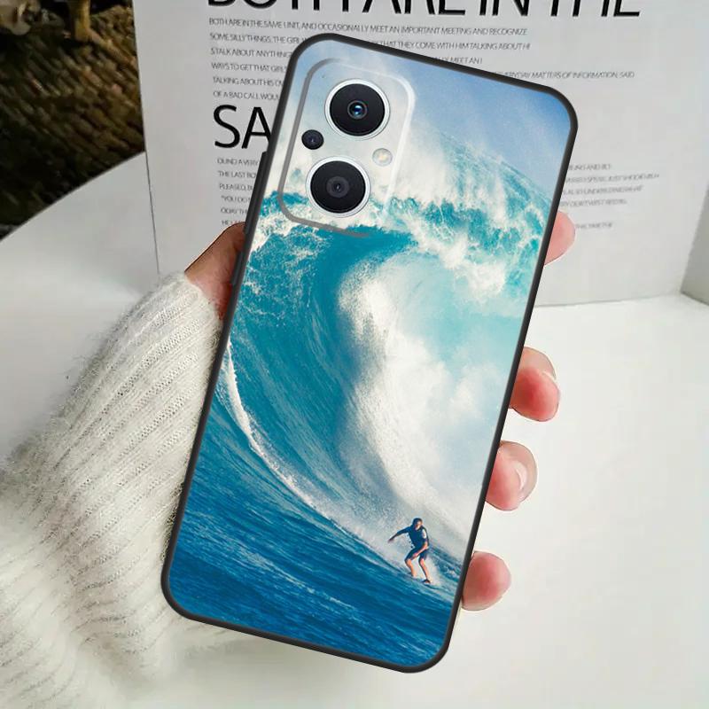 Волны для серфинга в Калифорнии для OPPO Reno 11 F 10 Pro 4Z 5Z 8T 4 5 6 7 8 Lite OPPO Find X3 X6 Pro X2 Neo X5 Lite Чехол