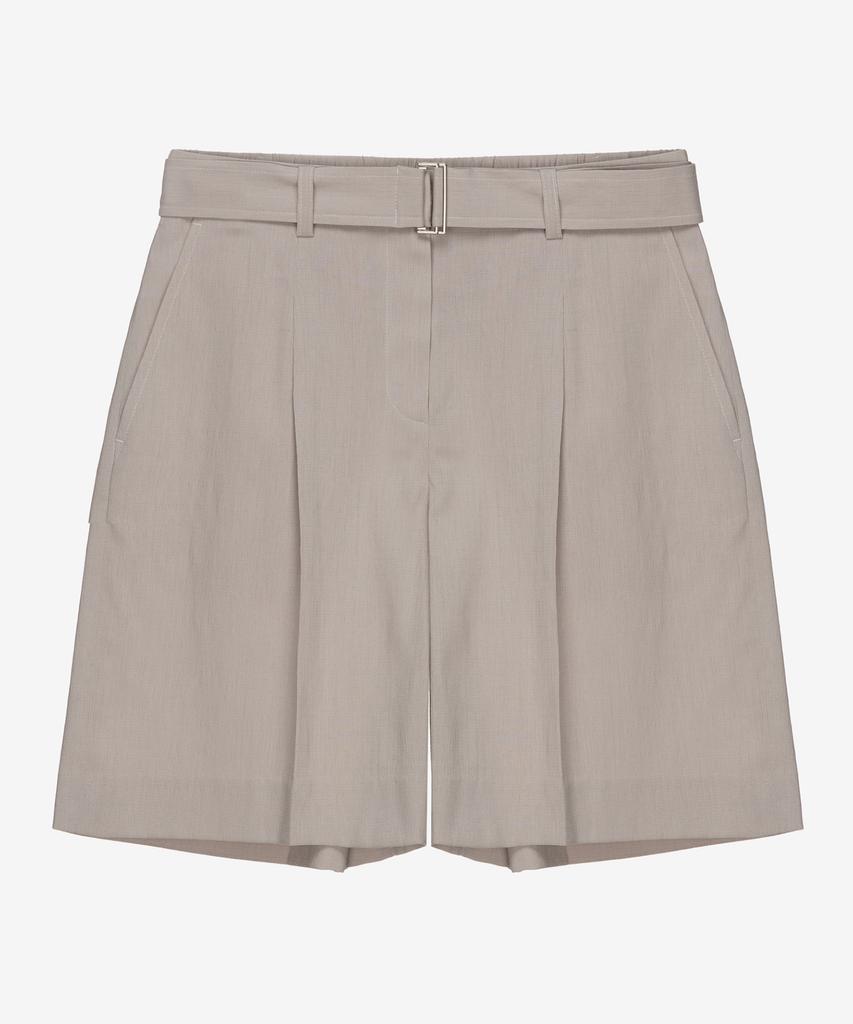 MIND BRIDGE WOMEN [W] Linen Belted Single-Pleat Shorts - 2 Colors Myhp3205