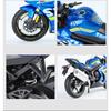Большой размер 1/9 Suzuki GSX-1000R Alloy Racing Motorcycle Model Diecasts Street Sports Motorcycle Model Simulation Kids Toys Gifts