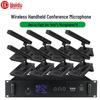 Huidu BA-6820 Профессиональная беспроводная система конференц-микрофонов (Китайская версия)