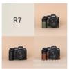 Получехол для камеры Canon EOS R7 с креплением на основание, чехол из ПУ-кожи, сумка для путешествий и фотосъемки