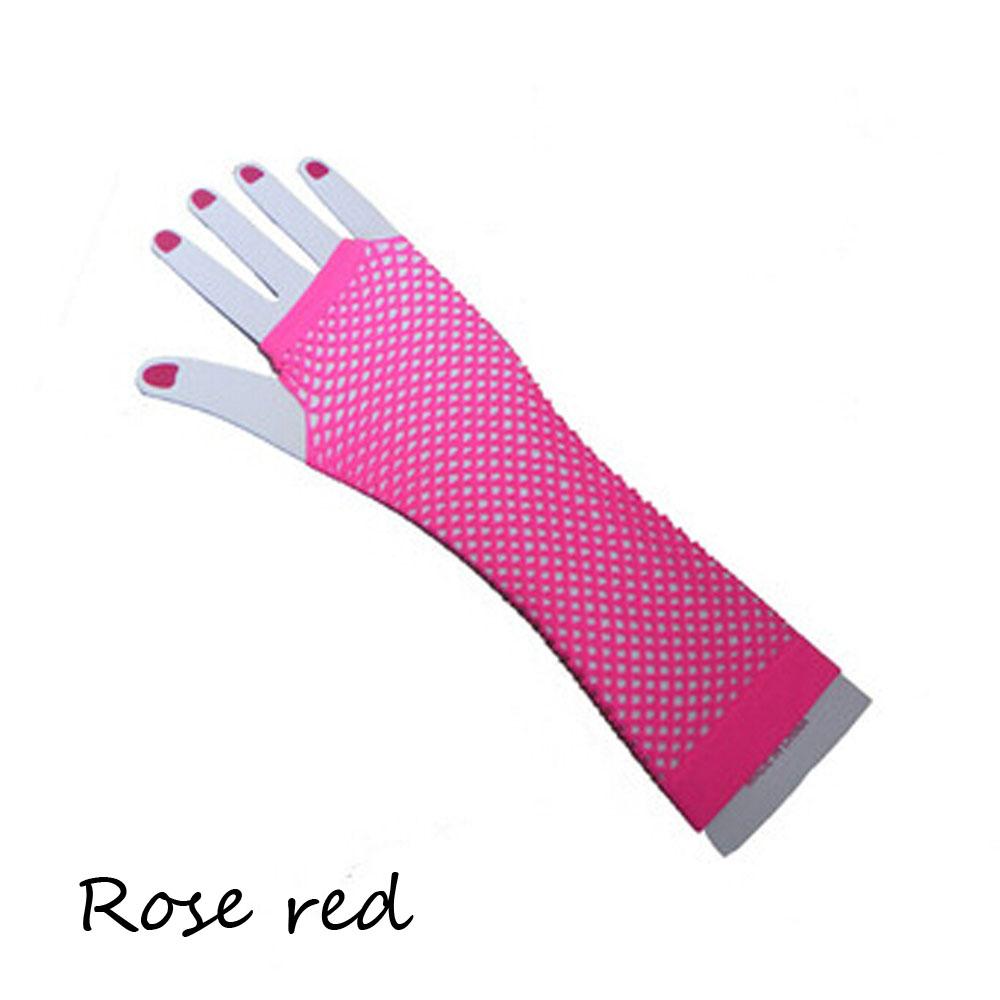 Женские сексуальные панк сетчатые перчатки варежки варежки без пальцев