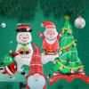 Santa Claus/Snowman/Xmas Tree 3D Santa Claus Balloon  Home Decor