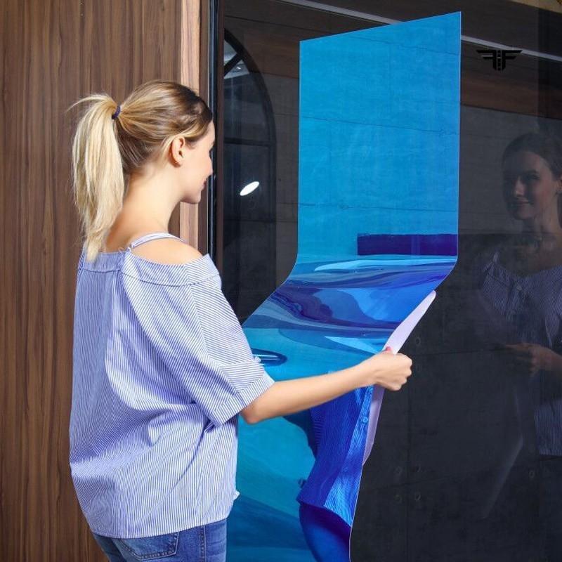 Самоклеящиеся зеркальные наклейки на стену Мягкое зеркало Декоративная светоотражающая пленка для декора дома