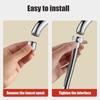 1080° Rotation Stainless Steel Kitchen Faucet Sprinkler Extender Bubbler Water-saving Device Lengthening Splash Sprinkler Spray