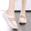 Women Moccasins Leather Driving Comfort Women’s Wedge Sneakers Casual Nurse Loafers for Girls Walking Minimalist Summer Maternity Shoes for Women
