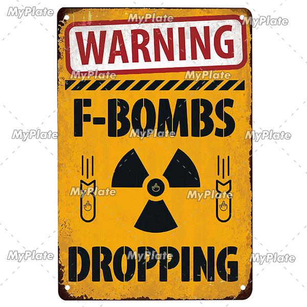 [MyPlate] Game Metal Sign Retro Sign Tin Sign Indoor Party Sign Pub Club Plate Bar Sign Pub Club Plate Summer Home Decor