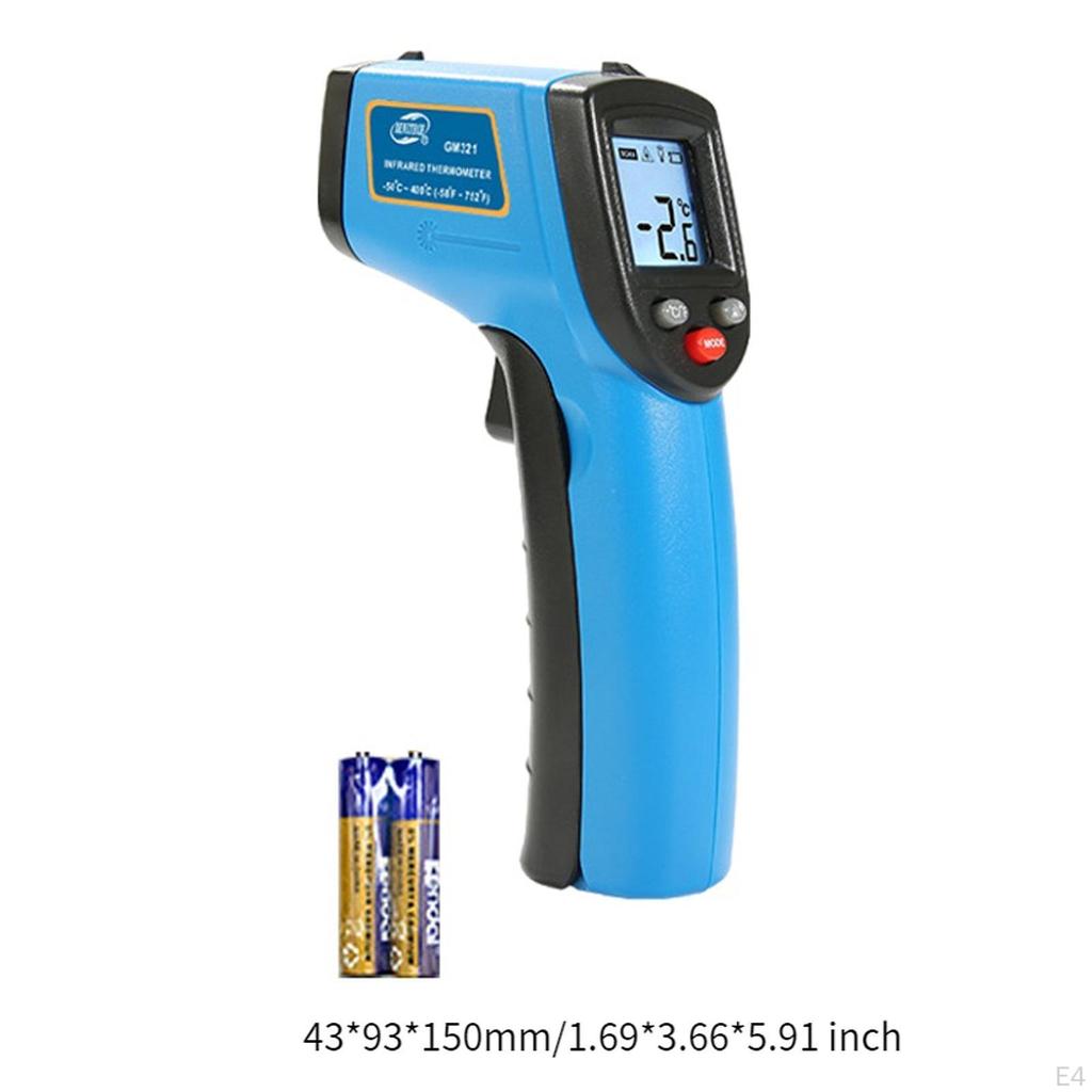 Пирометр цифровой ИК лазерный датчик температуры для плавки металла и приготовления пищи