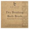 Сухая чистка, щетка для тела, круглая щетка 1 шт.