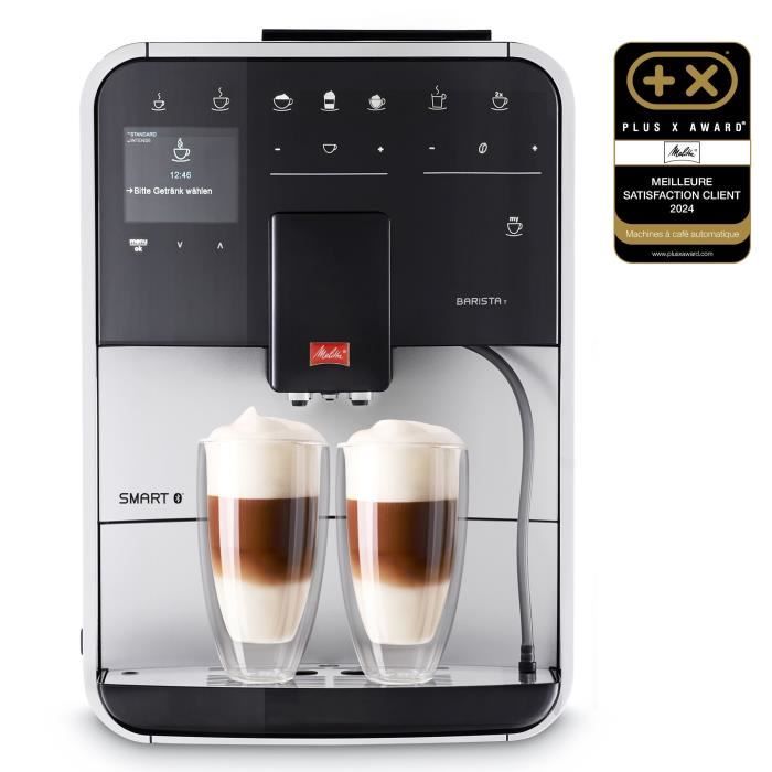 Кофемашина с зернами MELITTA Barista T Smart - Серебристый (без молочного резервуара)