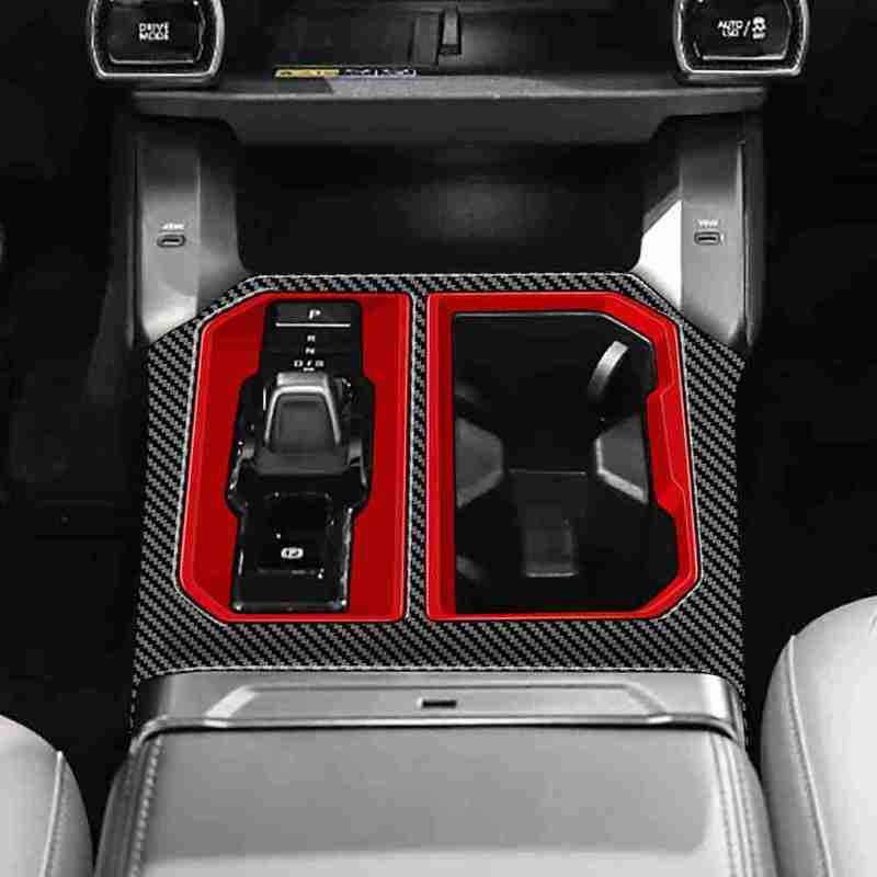 For Toyota RAV4 2026 Compatible Car Interior Accessories- Gear Shift Panel Frame Trim Sticker For Gear Shifter Unit