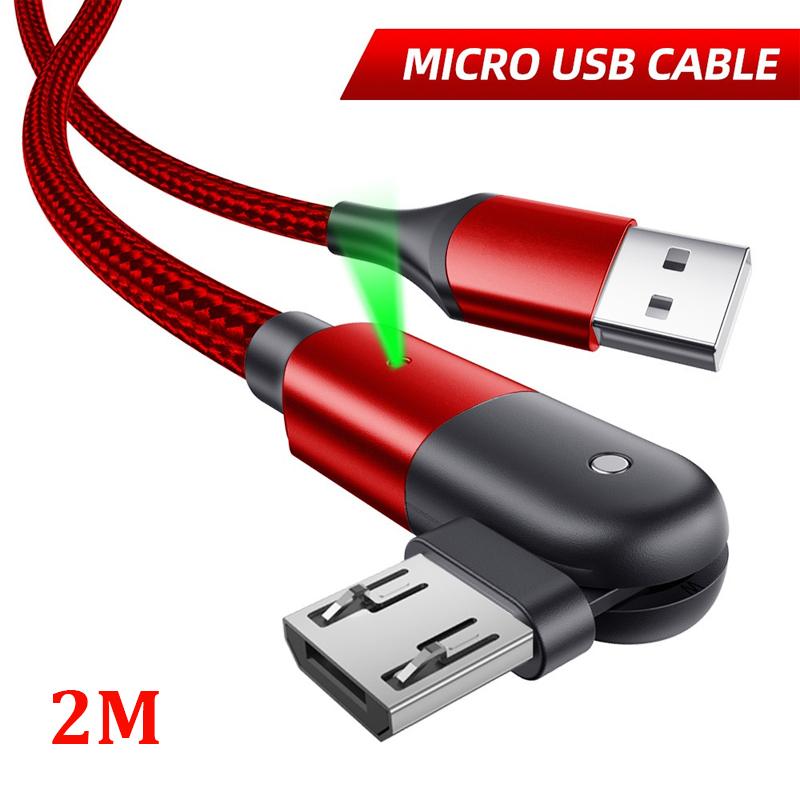 FONKEN Поворот на 180 градусов USB-кабель типа C 3A для быстрой зарядки Micro USB-кабель для зарядного устройства мобильного телефона для Samsung Galaxy Xiaomi Huawei аксессуары для мобильных телефонов