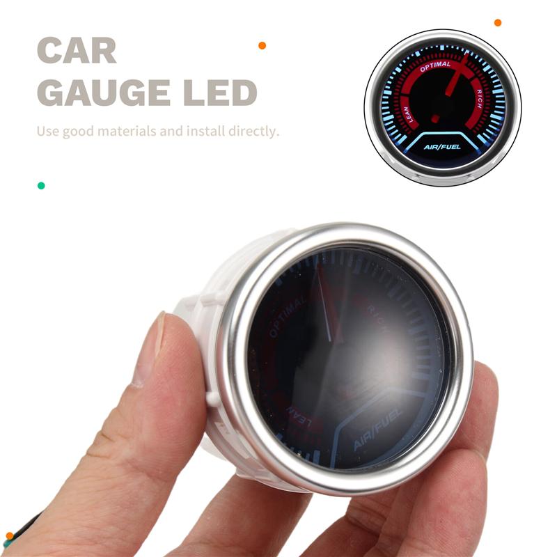 2Inch 52Mm Gauge Air Fuel Ratio With Narrowband O2 Oxygen Sensor 0258006028 LED Meter Racing Gauge Car 12V
