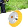 25mm Nylon Wheel Brush Trimmer High Hardness Nylon Manganese Steel Wire Trimmer Head for Courtyard Garden