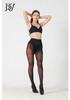 40D Medium And Thick Core Silk Hip Lift Massage Crotch Pantyhose Summer Thin Stockings Sexy Black Silk Bare Leg Skin Socks
