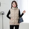 Autumn/Winter Fashionable Loose-Fit Thin Cotton Vest For Women Warm Cotton-Padded Shoulder Jacket Ideal For Cold Weather Scenari