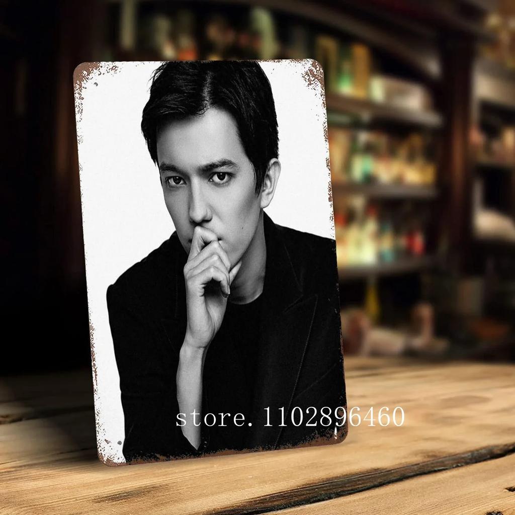 Димаш Кудайберген Таблички и Знаки настенный декор Винтажные жестяные знаки Капитан Металлический плакат Декор для бара паба клуба Настенное украшение