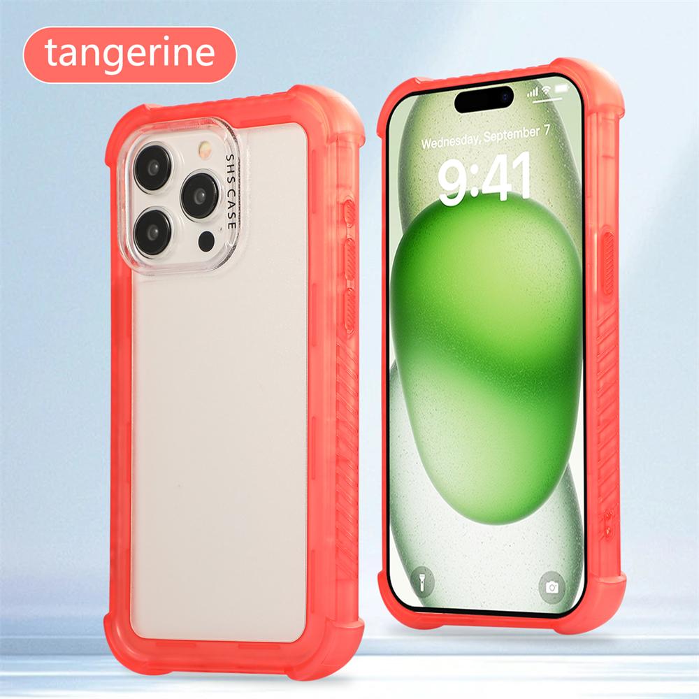 Роскошный матовый красочный ударопрочный защитный чехол для iPhone 16 15 14 Plus 13 12 Pro Max прозрачный жесткий чехол-бампер из ПК