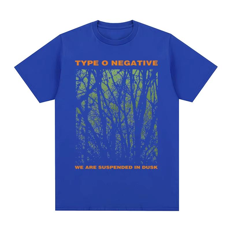 Новая винтажная футболка для мужчин и женщин с принтом группы Type O Negative 'Suspended In Dusk' Essential Rock Band Графический принт Футболка для женщин и мужчин