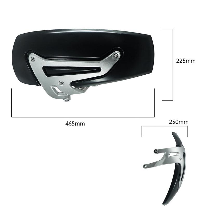 Motorcycle Mudguard Rear Fender For BMW R1250GS ADV R1200GS GS R1200 R1250 LC Adventure 2013-2024 Wheel Hugger Splash Guard