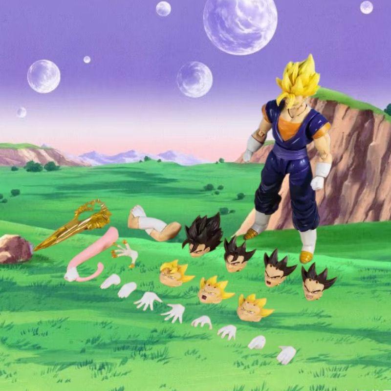 SHF Dragon Ball Веджета GT Супер Сайян 4 Сон Гоку Гохан Новый 3.0 Подвижные Сочленения Движущаяся ПВХ Фигурка Действия Коллекционные Игрушки
