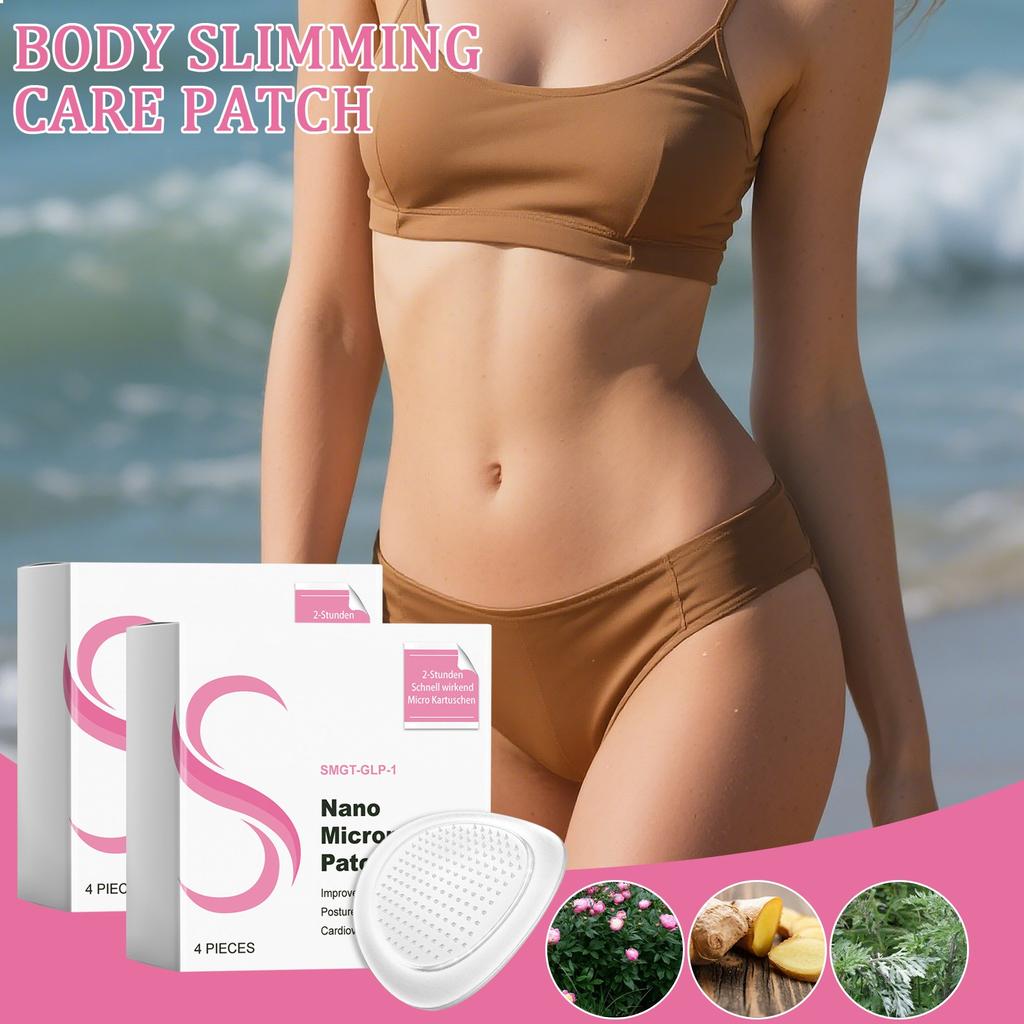 1шт Нано-пластырь с микроиглами, пластырь для похудения, подтягивающий нитевой пластырь для улучшения ухода за кожей (4 шт./кор.)