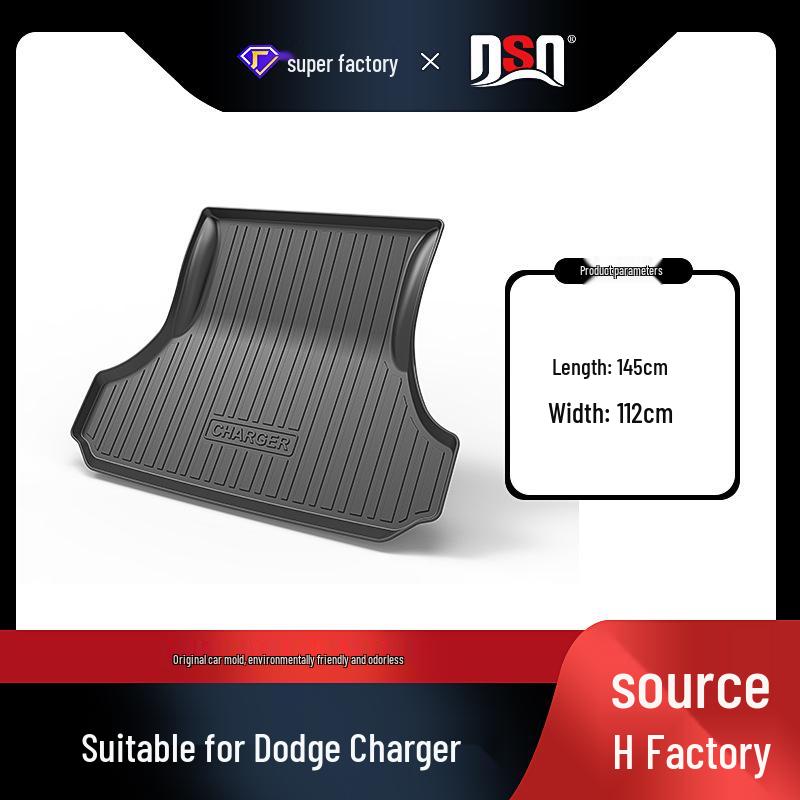 Dodge Car Trunk Mat for Journey, Charger, and Durango