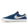 Nike Кроссовки Zoom Blazer Low Pro GT SB Court Blue Unisex University-красные Light-Orewood-коричневые DC7695-403