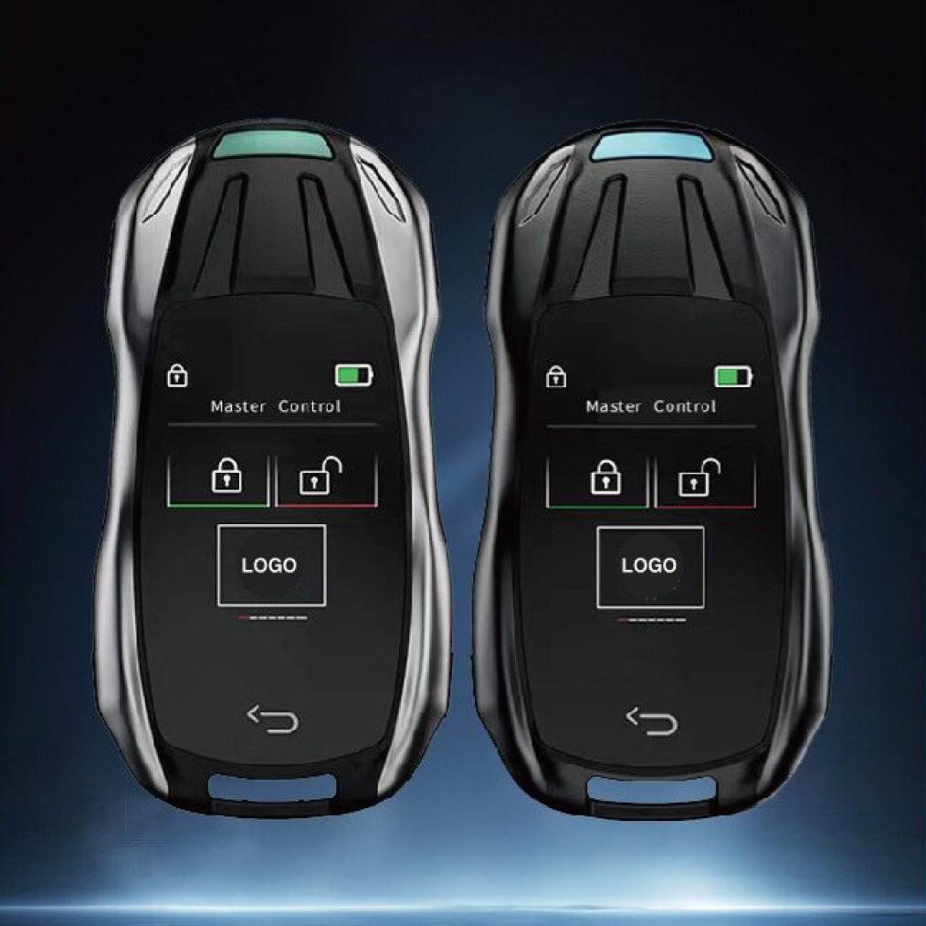 Универсальный автомобильный ключ с ЖК-дисплеем и функцией бесключевого доступа