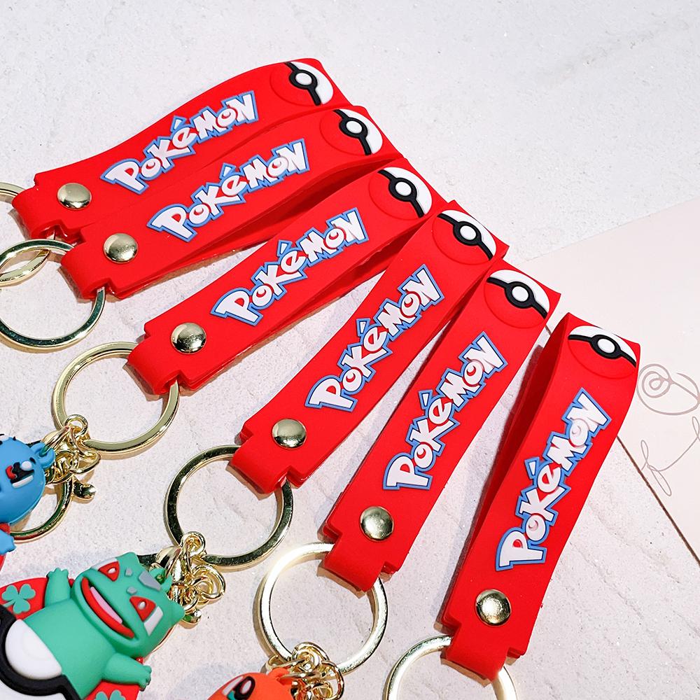 Pok é mon Pok é Ball Pikachu Keychain, Pok é mon Cute Key Pendant, Men's and Women's Keychain, Doll Machine, Gift Wholesale