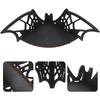 Bat Corner Shelves Wooden Floating Bat Wall Corner Shelves Gothic Jewelry Display Shelf Halloween Decorative Shelf For Home
