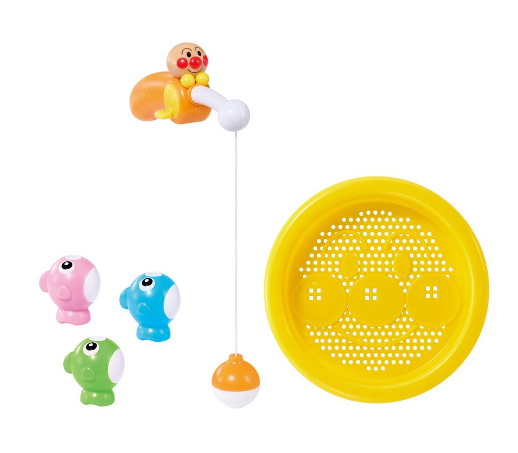 AGATSUMA Anpanman Bathtime Fishing 3 and (Ages Up)