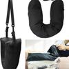 Travel Neck Pillow Self-filling Travel Pillow Portable Stuffable Neck Pillow For Travel With Refillable Support Cushion