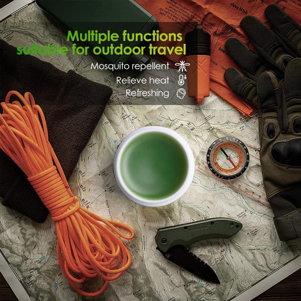 10 г крема Green Grass Cream от укусов комаров и тошноты в машине