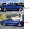 Крышка бензобака MICROCK Крышка лючка бензобака Для Chevrolet Camaro 2016 2017 2018      2024, Глянцевый черный
