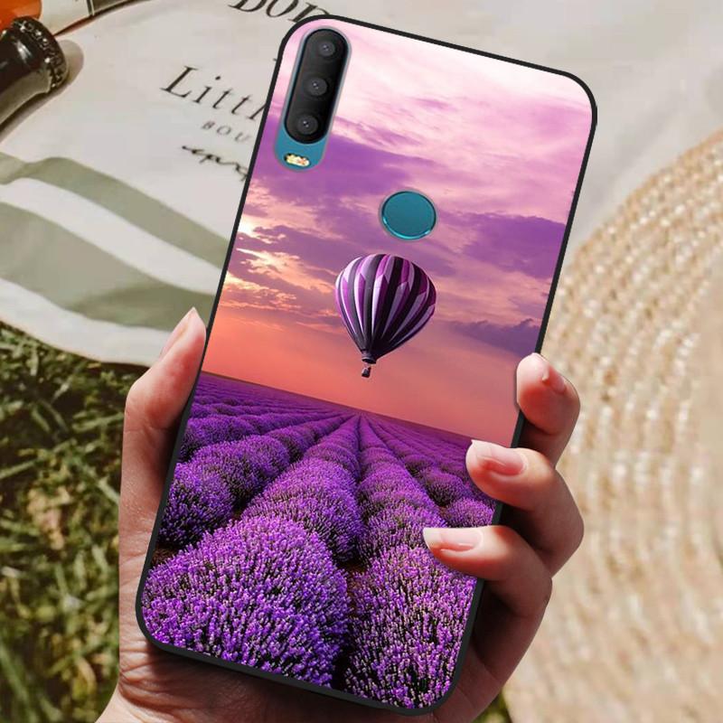 Чехол Для Alcatel 1S 2020 5028Y 5028D Чехол Fundas 1V 2020 Мягкий Силикон Задняя Крышка Телефона Coque Для Alcatel 3L 2020 Чехол Бампер Черный