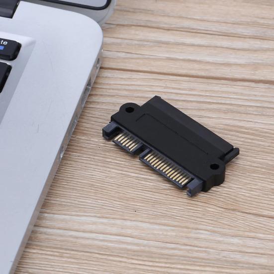 SFF-8482 Hard Disk Drive Adapter SAS To 22Pin SATA 180-Degree Angle 5Gbps HDD Converter Connector Straight
