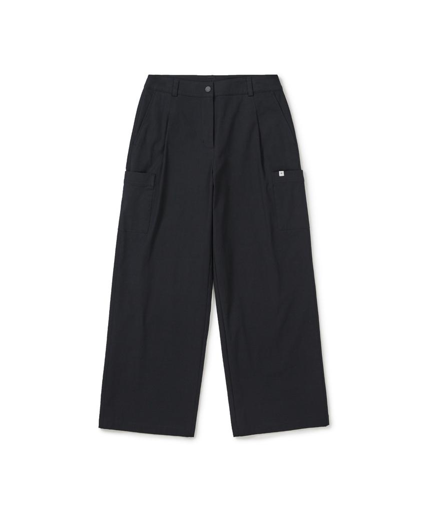 SNOWPEAK APPAREL Kland Женские Широкие Брюки (S26Swdpt13) Темно-синий
