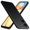 Ультратонкий мягкий силиконовый черный матовый чехол для телефона Redmi 13C 4G