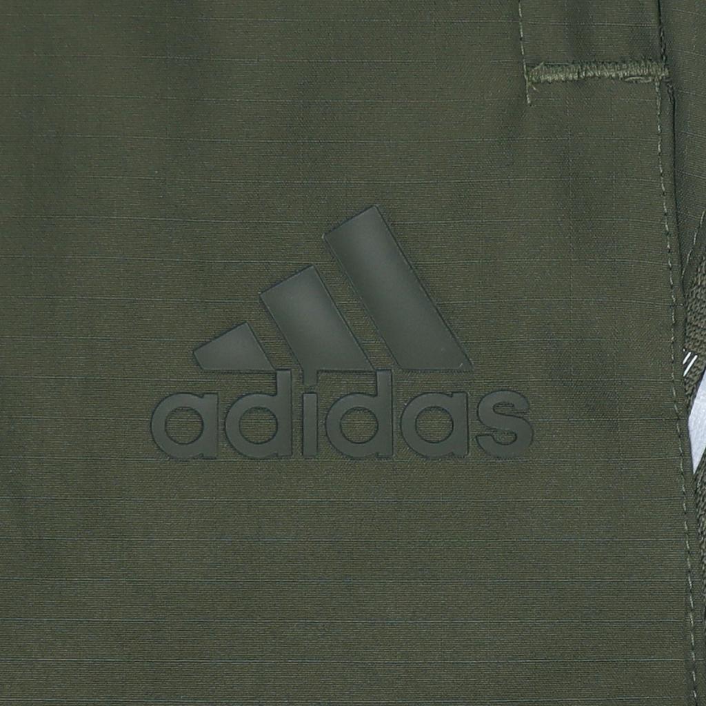 Adidas Solid Color Simple Sports Straight Shorts Men Bottoms Dark-Olive-Green HE9935