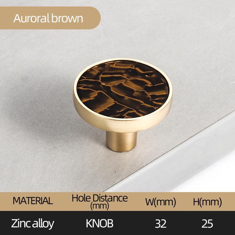 Oukali Modern Simple Furniture Cabinet Handle Hot Sales Zinc Pull Knobs for Kitchen Wardrobe Bedroom Bathroom Dresser Drawer Use
