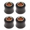 10MM Rear Shock Absorber Upper Lower Bushing for Motorcycle, Pack of 4