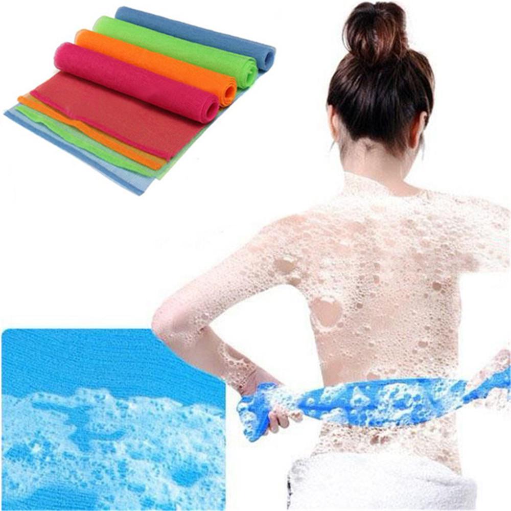 Pcs Random Color Cheap Exfoliating Hot Sale Body Cleaning Scrubbing Bath Shower Cloth Washing Towel