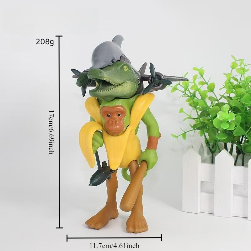 34 Стиль Итальянские Фигурки Игрушки Тунг Тунг Тунг Сахур Тралалеро Тралала Аниме Экшн Фигурки Орнамент Украшения Декор