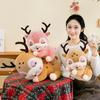 New Cute Sika Deer Doll Plush Toy Multi-size and Cost-effective Two-color Children's Doll Home Ornament