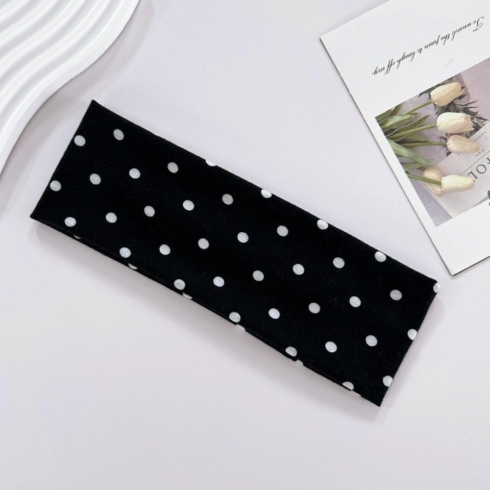 Sweat-absorbent Makeup Headband Elastic Women's Hairband New Yoga Headband