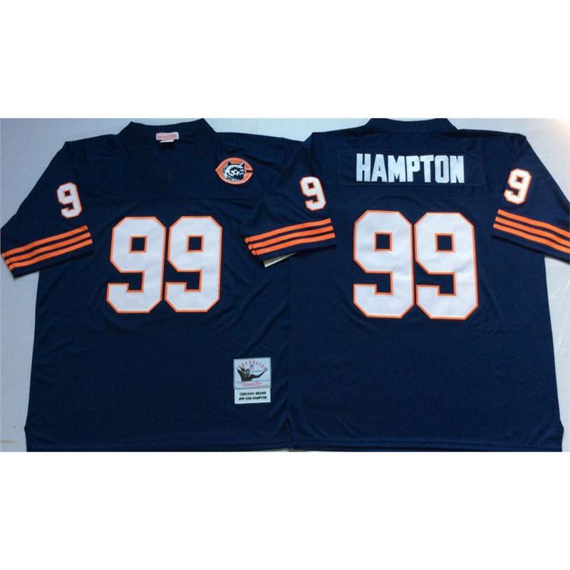 Chicago Bears Retro NFL Football Jersey Men Women Cotton Embroidered Sports Fan Apparel Wear
