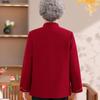 Grandma's Autumn Woolen Tang Suit Jacket