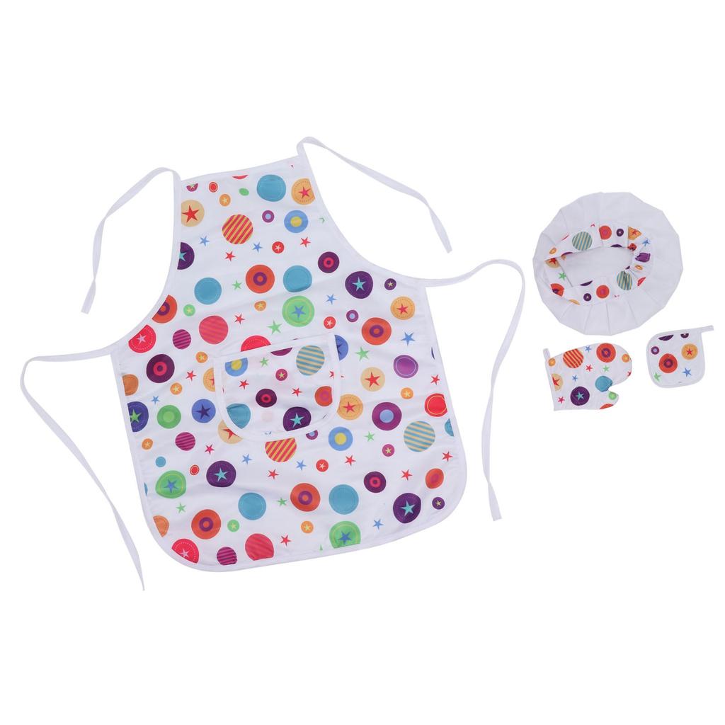 Детский набор для приготовления пищи Интересная обучающая ткань Schima Superba Пластик Легко моющийся Без запаха Дети